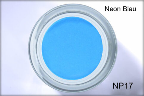 Nagellack NP17 neon blue (auf Pflanzenbasis)