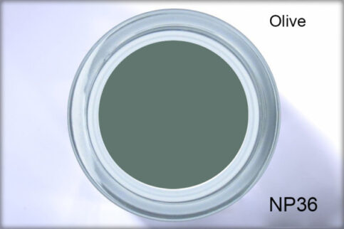 Nagellack NP36 olive (auf Pflanzenbasis)