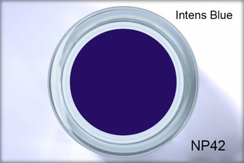 Nagellack NP42 intense blue (auf Pflanzenbasis)