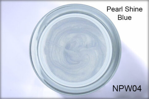 Nagellack NPW04 pearl shine blue (auf Pflanzenbasis)
