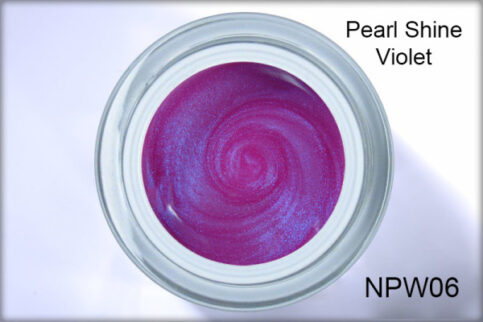 Nagellack NPW06 pearl shine violet (auf Pflanzenbasis)