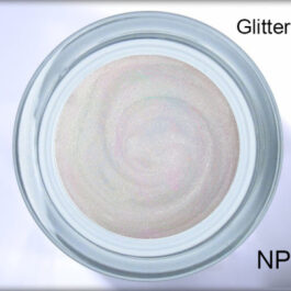 Nagellack NPW07 glitter white (auf Pflanzenbasis)