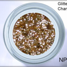 Nagellack NPW08 glitter champagne (auf Pflanzenbasis)